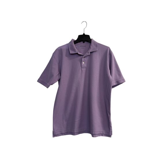 Croft & Barrow Men's Classic Purple Polo Shirt - Size L - Picture 1 of 6